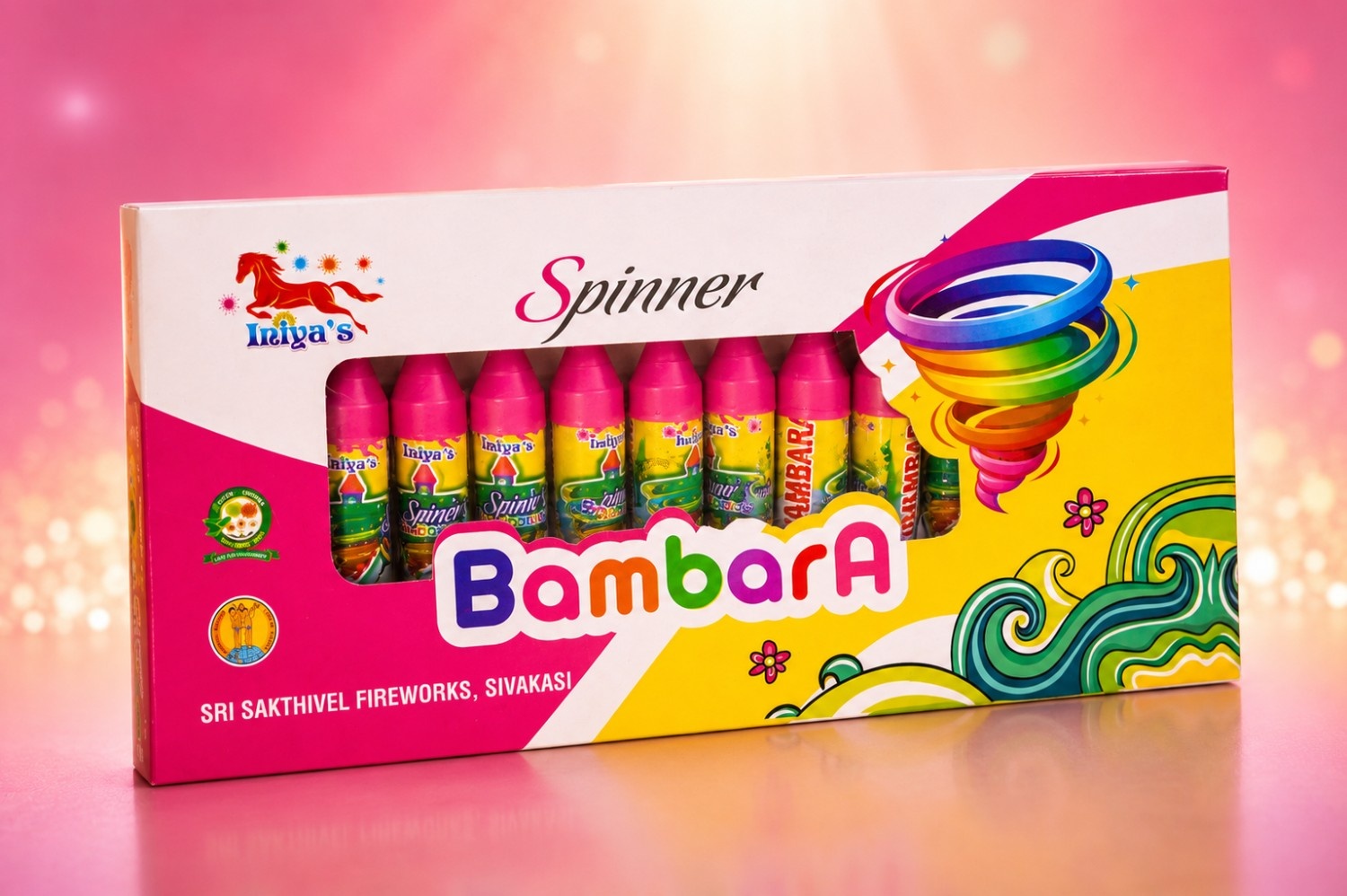 Bambaram (Red & Green) (10pcs)