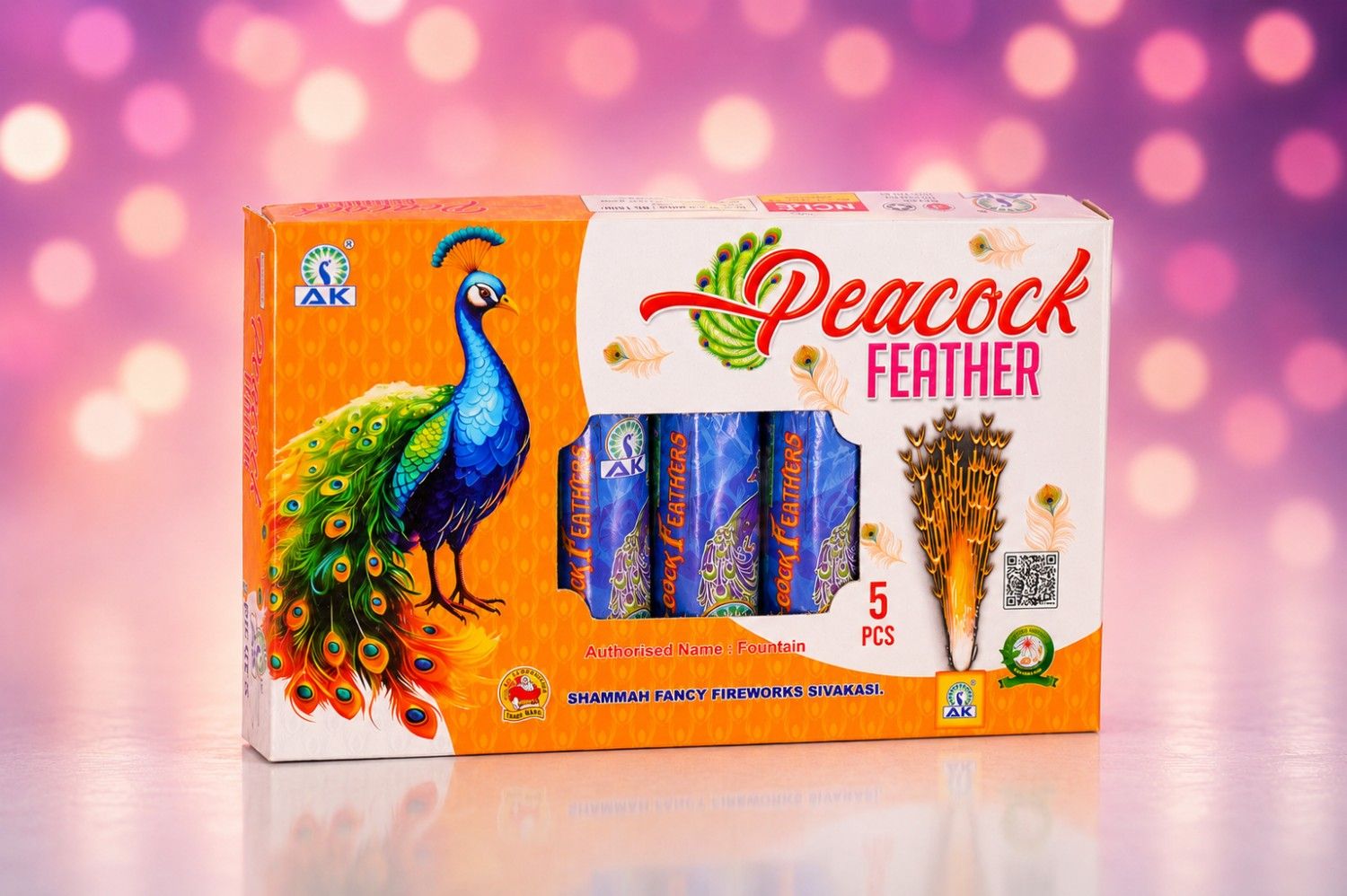 Peacock Feather (5pcs)