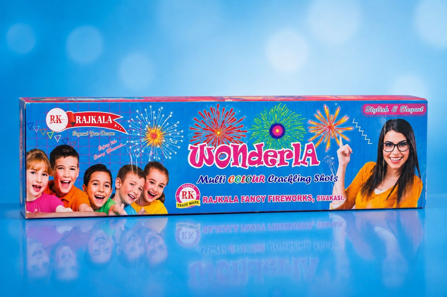 120 shots Multi colour