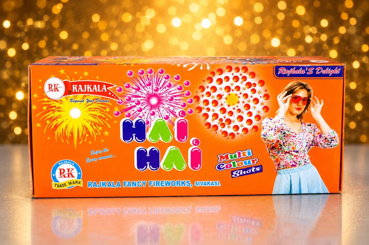 30 shots Multi colour